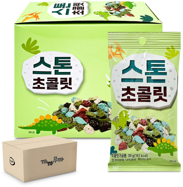 미성 스톤 초콜릿 30g 추억의 간식, 48개