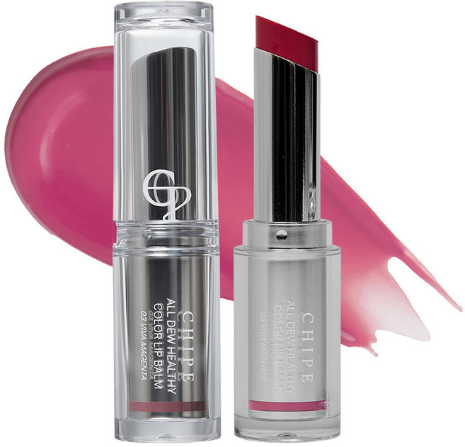 치페 올 듀 헬시 컬러 립 밤, 03호 비바 마젠타, 1개