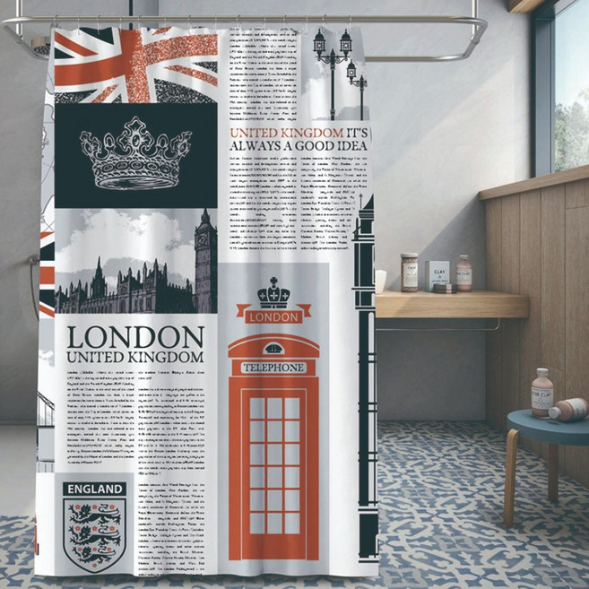 바란스커튼 런던 / 국내 당일발송-신데렐라 데코