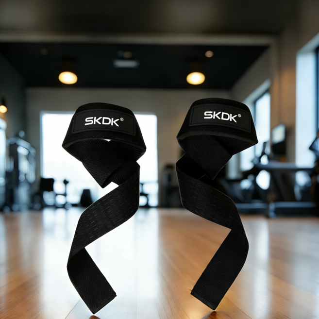 논슬립 손목보호 탄탄 스트랩, 1개, 블랙