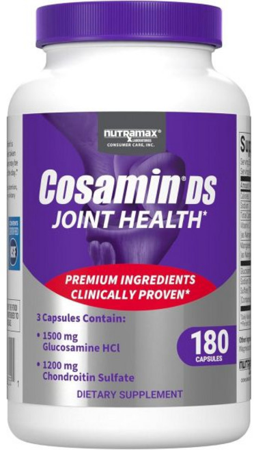 Nutramax Laboratories Cosamin® DS Joint Health Supplement with Glucosamine & Chondroitin for Adul, 180 Count (Pack of 1), 1개, 0.8531482948025199