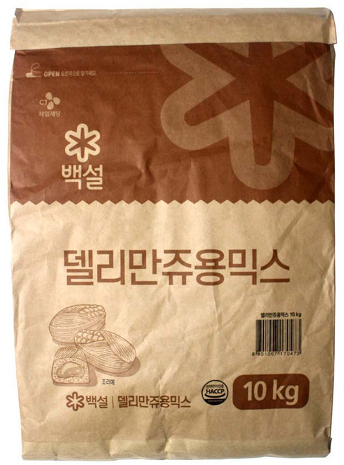 백설 델리만쥬용믹스, 1개, 10kg