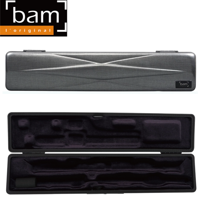 뱀 플룻 케이스 하이테크 슬림 BAM CASE 4019XLT, 1개