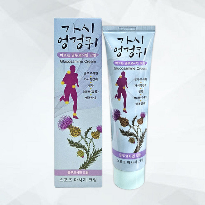 가시엉겅퀴 글루코사민 크림, 3개, 150ml