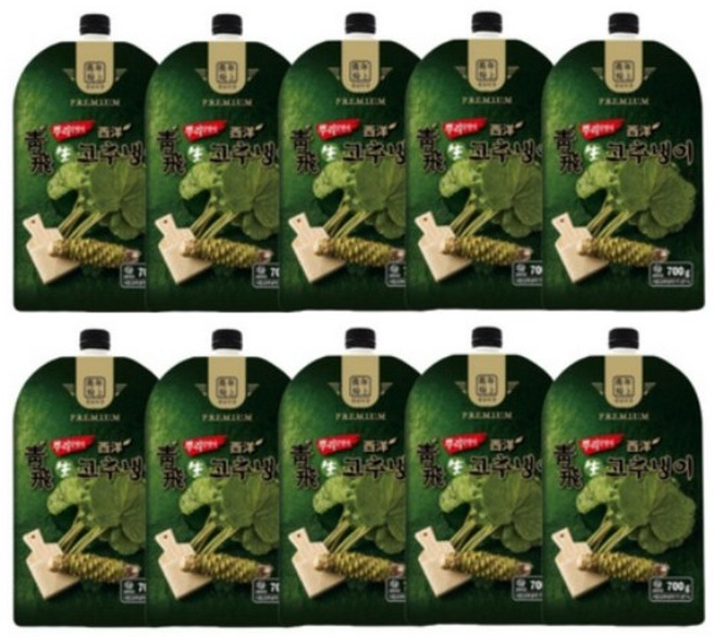 청비 생와사비 700g X 10봉 1박스 [청비 생와사비}, 5개, 7kg