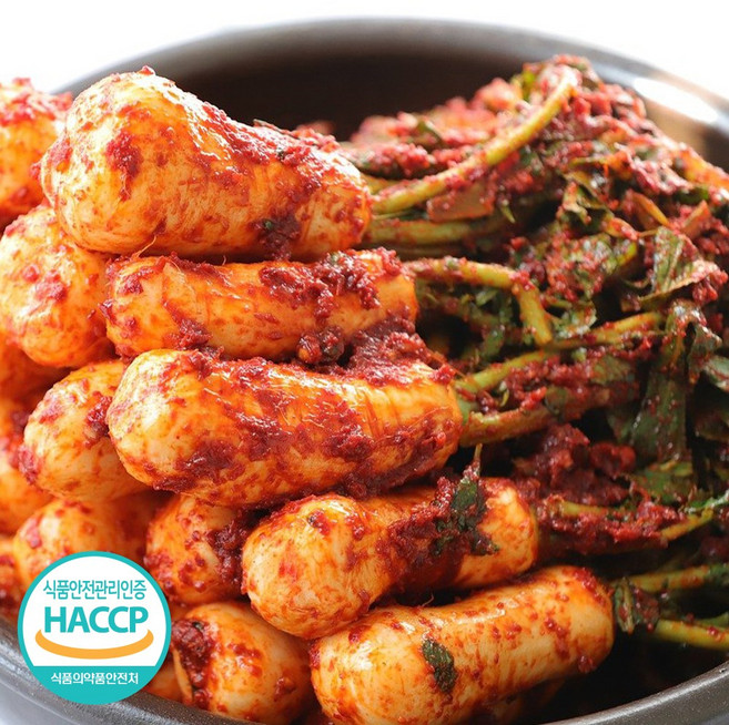 국내산 재료 사용 전라도 총각김치(알타리 김치), 3kg, 1개