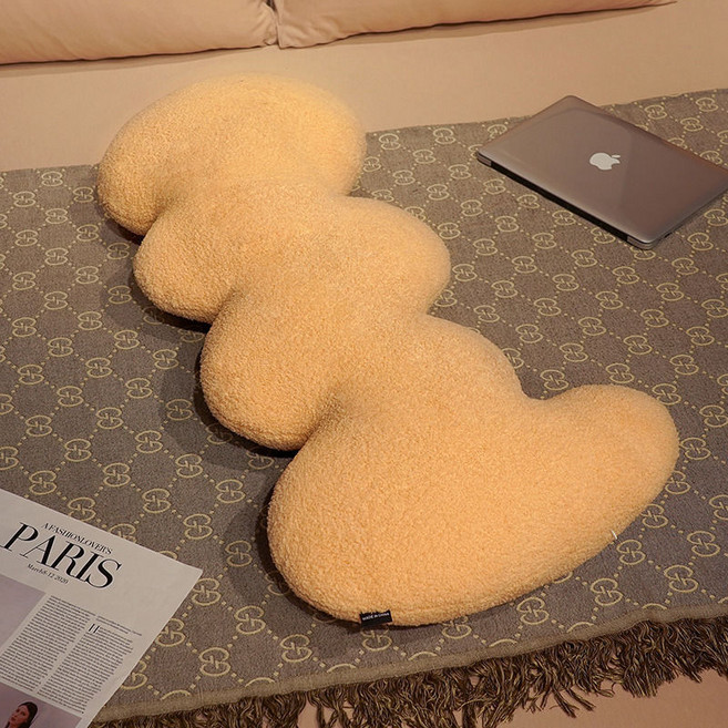 앤티키 꽈배기 긴 쿠션 바디필로우, 베이지