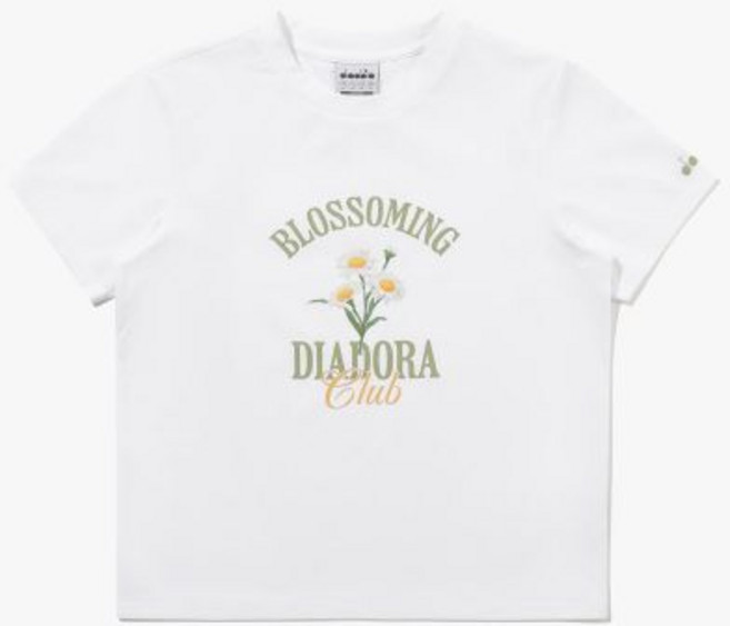 디아도라 에어텍스 블루밍 반팔 티셔츠 우먼