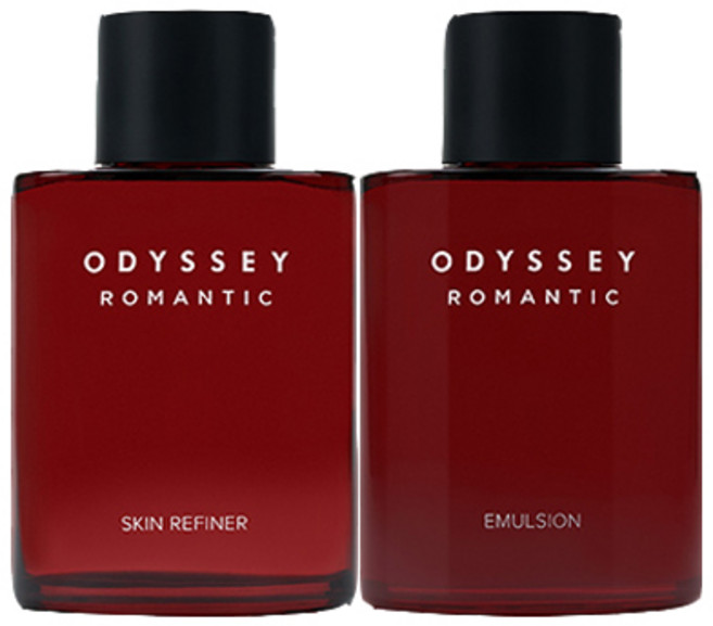 오딧세이 로맨틱 스킨130ml+로션130ml 2종, 1세트