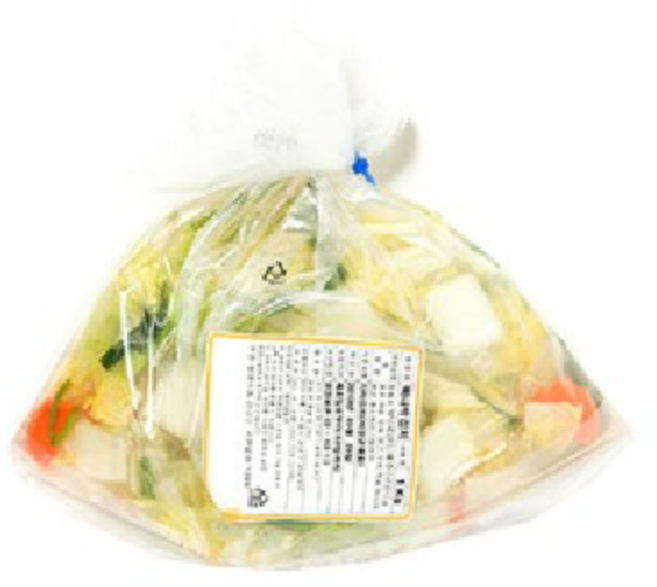아워홈 행복한맛남 백나박김치 (10kg마다 포장), 1개, 1kg
