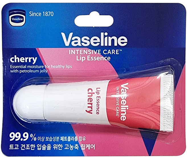 바세린 인텐시브 케어 립 에센스, 체리, 10ml, 2개