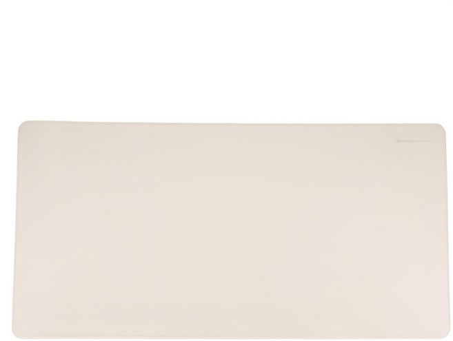 구스페리 가죽 키보드 마우스 장패드, 아이보리, 1개