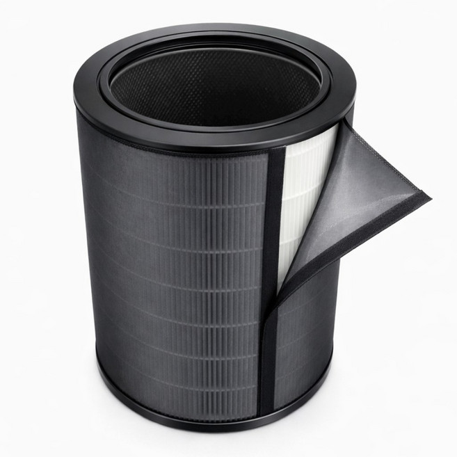 위닉스 타워프라임 CAF-N0S4 호환 필터 교체 APRM833-JWK 헤파+탈취+극세필터 세트, 1개