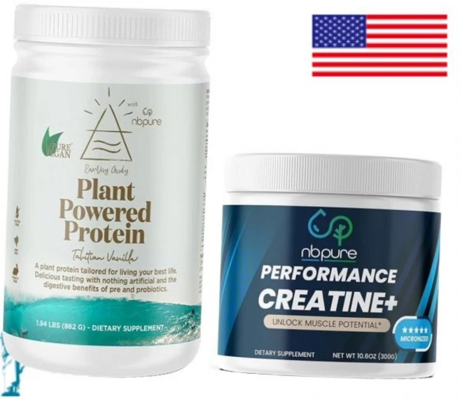 엔비퓨어 어시 앤디 플랜트 파워드 프로틴 미크로나이즈드 크레아틴 모노하이드레이트 nbpure - 쿠팡