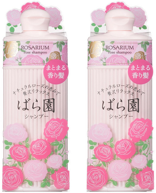 시세이도 로사리움 로즈 샴푸, 2개, 300ml