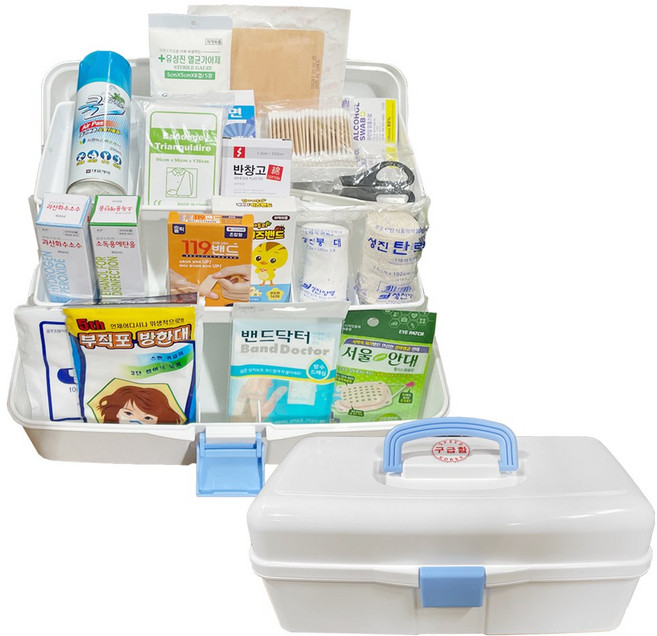 국산 스피드 구급함 대형 20종세트, 1개
