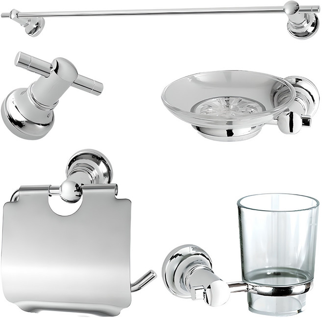 미리내 800 스테인레스 5품 욕실 악세서리, 1개