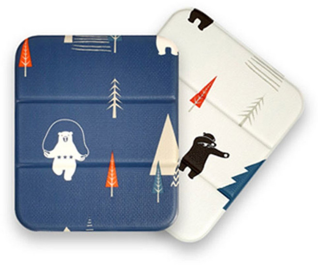 마리함 접이식 양면쿠션 매트 2P, 1개(2P)