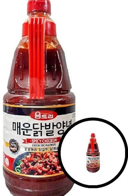 움트리 매운닭발양념 1.9Kg 닭발소스 양념소스 매운양념 대용량 음식조리 한국식 고추장 간편요리 매운맛 치킨양념 dda+8769hd
