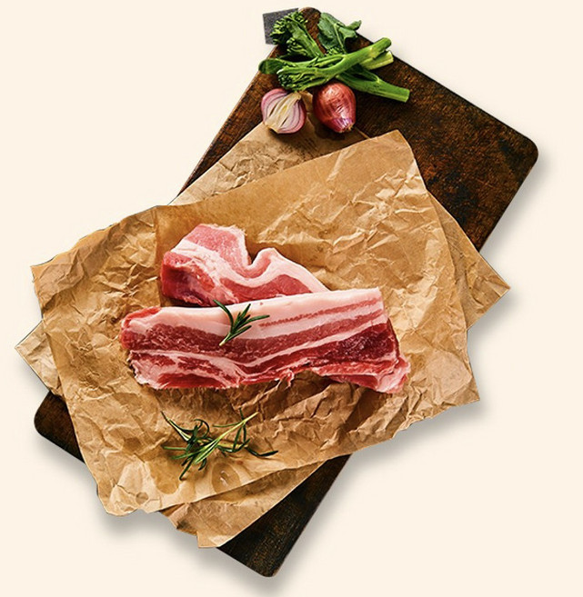 [곡성축협]지리산 고산 흑돼지 오겹살 500g (구이용/수육용), 수육용 500g, 1개