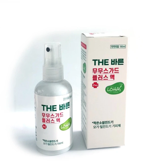 국보 휴대용 모기기피제 / The바른 무무스가드 플러스액 80mL (사용기한26.6.29 임박할인), 1개 - 쿠팡