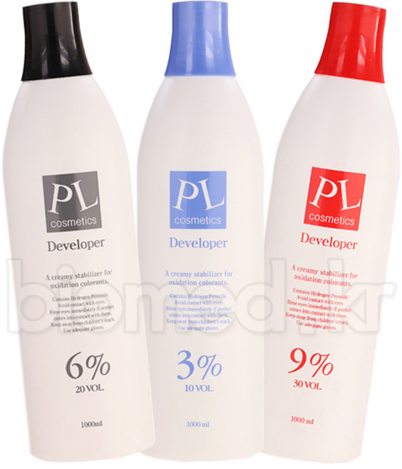 피엘 디벨로퍼 1000ml 과산화수소수 염색 탈색 산화제, 1L, 1세트