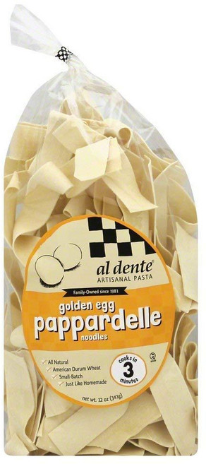 Al Dente 계란 파파르델레 파스타 3, 1개, 341g