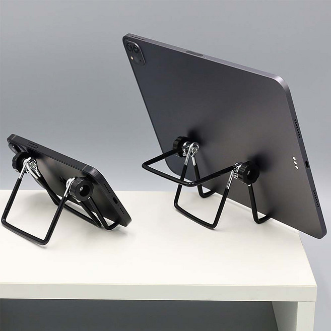 접이식 태블릿 거치대 이북 리더기 갤럭시탭 휴대용 모니터 받침대 세로 책상 갤탭 드로잉 패드 스탠드, 대형, 1개, 본상품선택