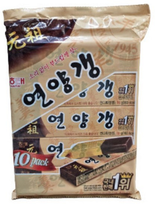 해태제과 연양갱, 55g, 20개