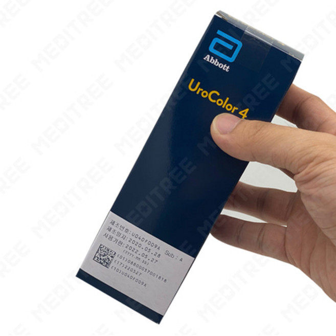 애보트 소변 검사지 유로칼라 당 당뇨 혈뇨 소변 스틱 검사키트 100매, 1개