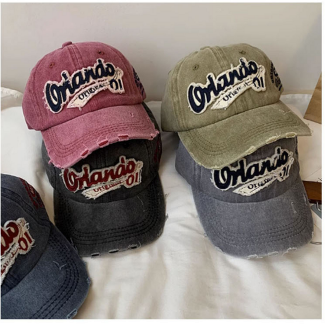 Orlando볼캡 야구 남녀공용 모자 1+1