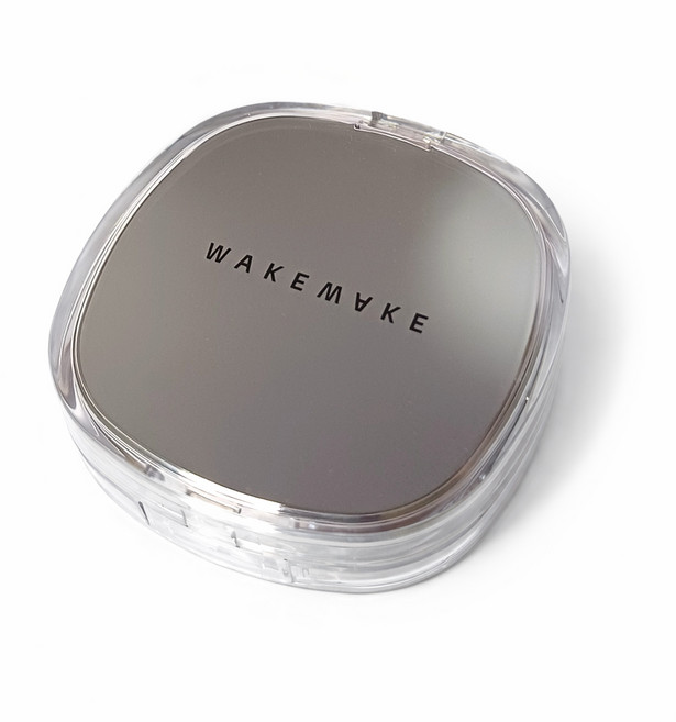 웨이크메이크 스테이 픽서 멀티 컬러 파우더(스크류타입)+브러쉬 / WAKEMAKE 톤업파우더 모공파우더, 1개, 새틴핑크