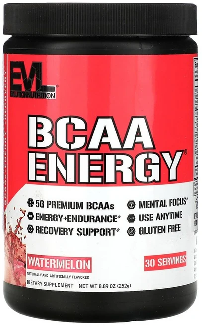EVLution Nutrition BCAA 에너지 수박 252g 8.89oz, Watermelon, 1개 - 쿠팡