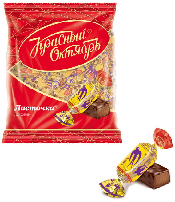러시아 대표 초콜릿바 판매중 간식용 디저트용 RUSSIAN CHOCOLATE LASTOCHKA 250g, 1개