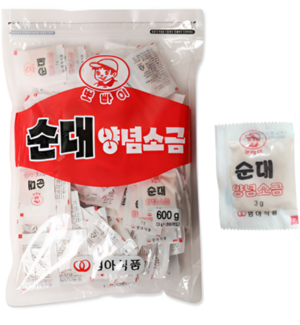범아뽀빠이 치킨 양념소금 200p, 1개, 600g