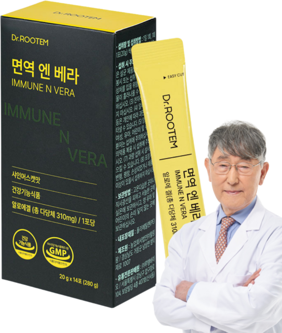 이시형 박사 면역 엔 베라 이뮨 알로에 베라 겔 젤리스틱 키즈 플러스 다당체 310mg, 1개, 14회분