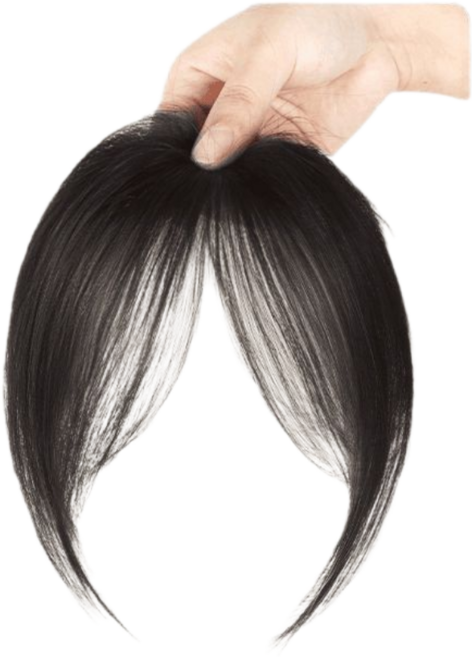 여자 앞머리 가발 헤어피스 풀뱅 시스루뱅 - 실속형이라 내마음대로, 1개, 브라운블랙