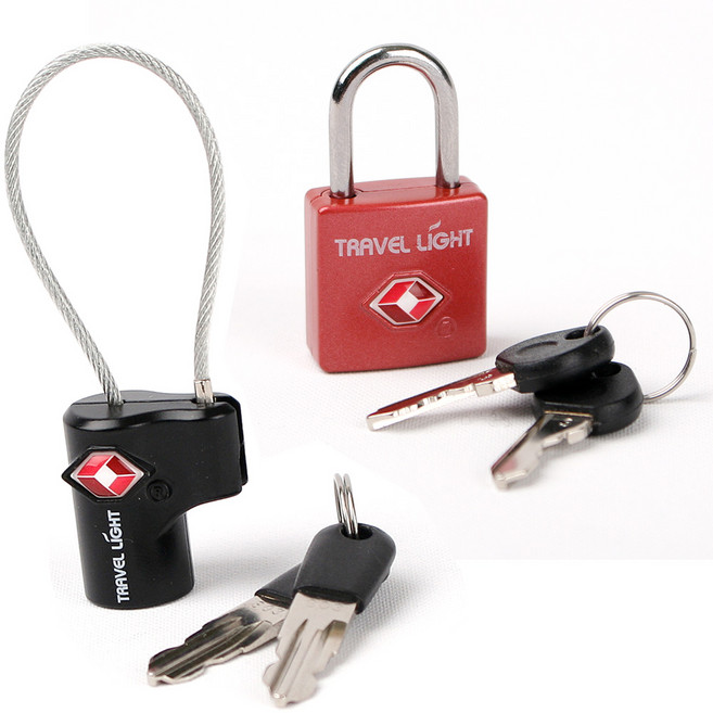 [TRAVEL LIGHT] TSA인증 미니 키 자물쇠 2개세트