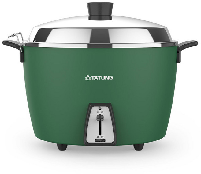 TATUNG 大同 15人份不鏽鋼配件電鍋 松柏綠, TAC15LNGA