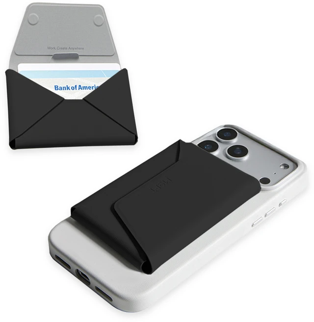 MOFT 스냅 필드 월렛 맥세이프 카드지갑 동전 명함 케이스 핸드폰 거치대, 1개, 스냅 필드 월렛,제트블랙 - 쿠팡