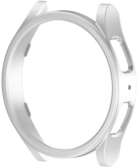 갤럭시워치7 호환 하드케이스, 실버, 1개