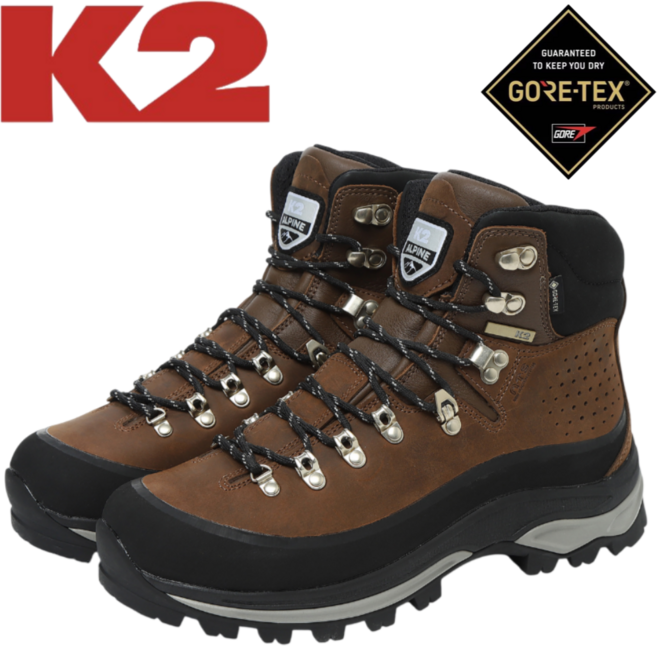 매장발송 K2 남여공용 등산화 고어텍스 등산 산악회 단체 트레킹 백팩킹