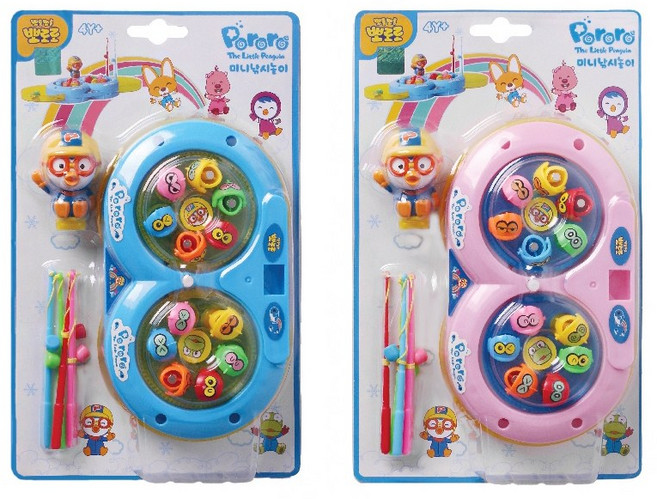 뽀로로 미니 낚시 놀이 랜덤, 1개