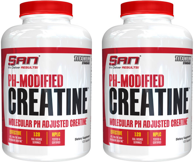 산 PH-모디파이드 크레아틴 캡슐, 120정, 2개