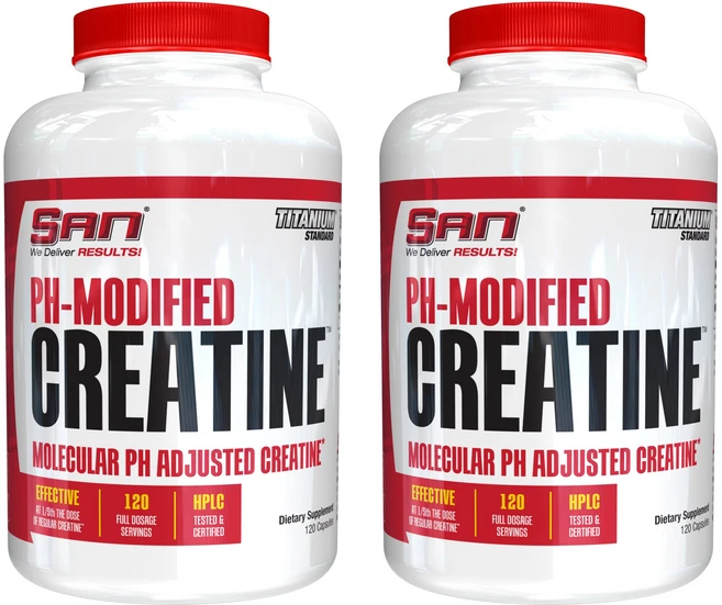 산 PH-모디파이드 크레아틴 캡슐, 120정, 2개 - 쿠팡