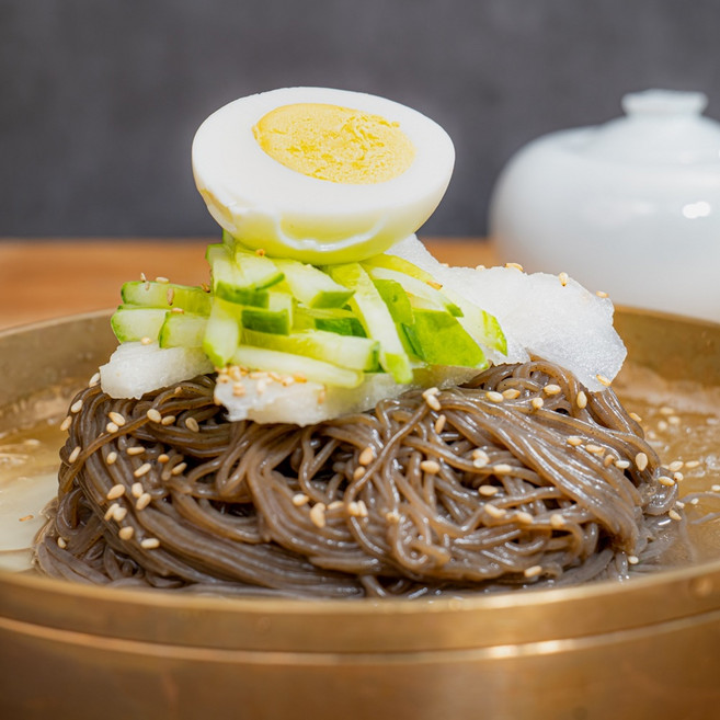 온누리 물냉면 5인세트 칡냉면사리(200g ) + 냉면육수(350g ) + 냉면무김치(250g ), 1개, 2.9kg