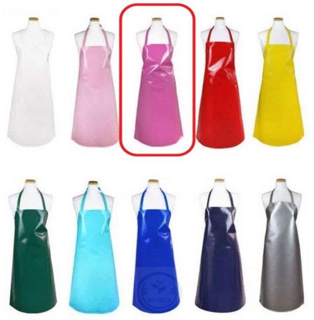 이지리치 업소용 방수목걸이양면앞치마 중형 진핑크 1P 식당앞치마 방수앞치마주방업소용, one, 1개