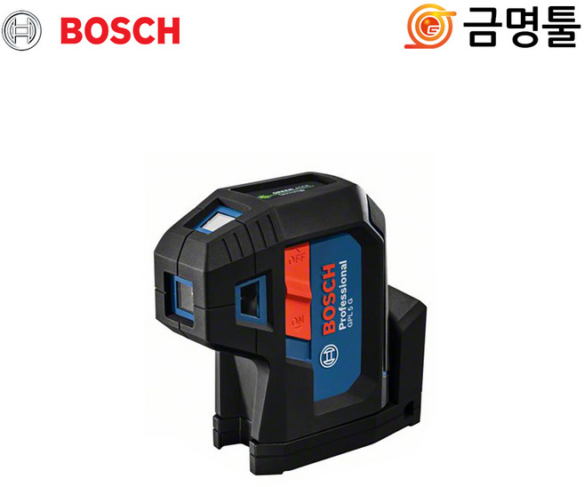 보쉬 GPL5G 포인트레이저수평 그린레이저 GPL5후속 작업범위30m 5포인트, 1개