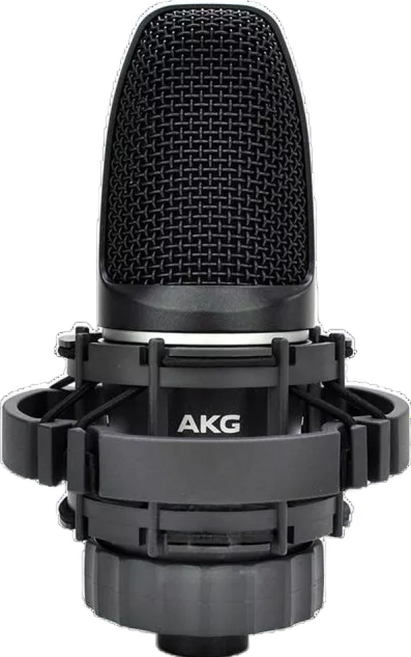 AKG C3000心型指向電容式麥克風黑色款, 單機不含線材