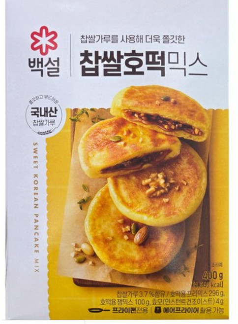 백설 찹쌀호떡믹스 400g, 1개
